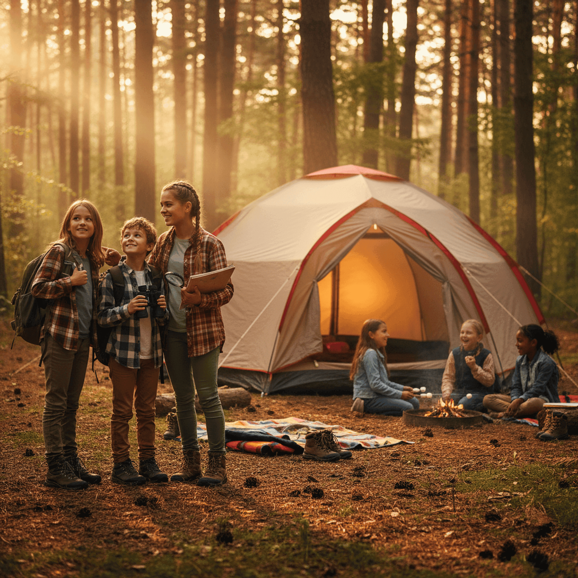 Rekreační areály a školy v přírodě